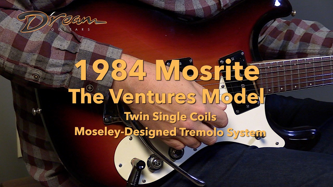 Dream Guitars 1984 Mosrite Ventures Model, Mosrite-designed Twin