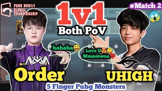 Nv Order Vs TS Uhigh 1v1 TDM🔥 • Both PoV • Order Challenging Global PMGC Pro UHIGH😱