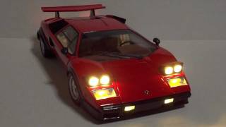 1:18 KYOSHO Lamborghini Countach WalterWolf ver. LED Tuning