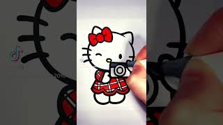 #hellokitty #cute #coloring #satisfying #fypシ #viral #shorts #fyp