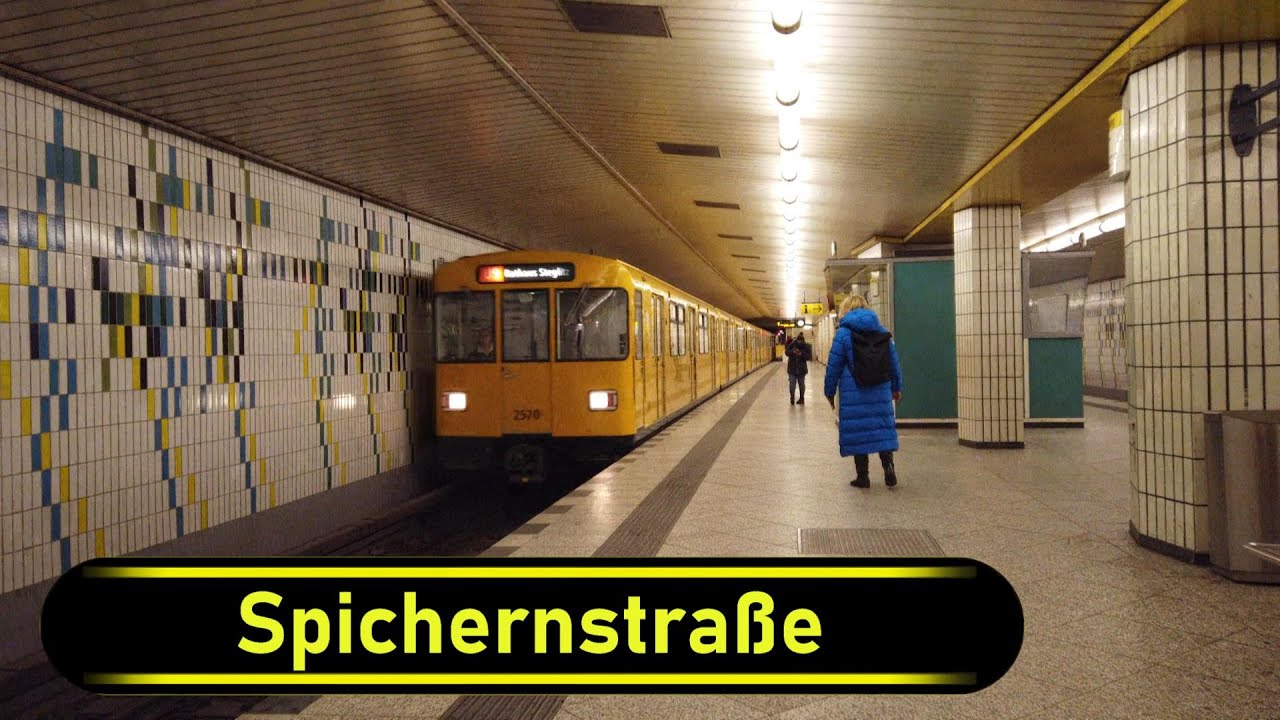 U-Bahn Station Spichernstraße - Berlin 🇩🇪 - Walkthrough 🚶