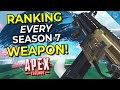 Ranking Every Season 7 Weapon In Apex Legends! (All Patch Notes Weapon Buffs, Nerfs + Changes!)