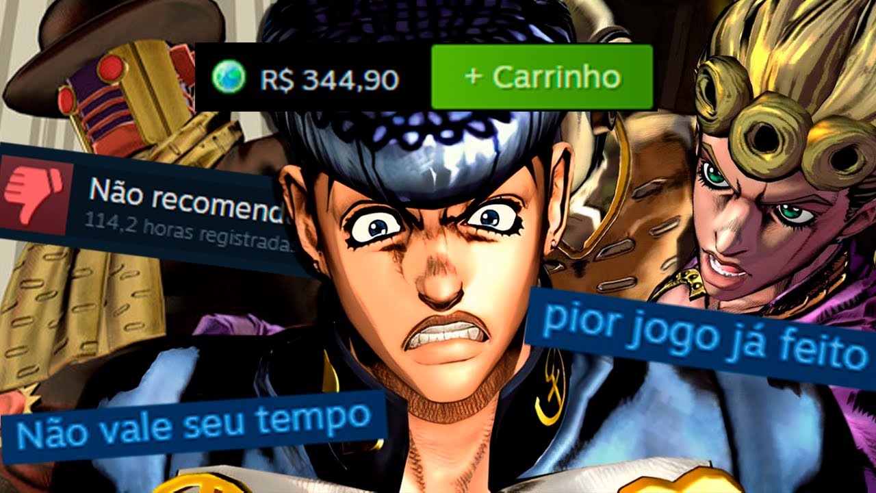 Eu Testei o jogo de JOJO com as PIORES avaliações da Steam