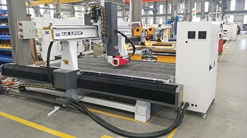 ELECNC1530 carousel ATC 4 axis test video for USA customer