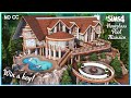 Sims 4 Hourglass Pool Mansion + GIVEAWAY! [No CC] - Sims 4 Speed Build | Kate Emerald