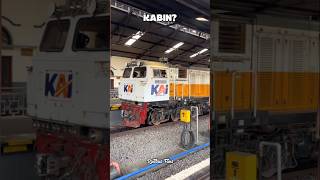 KENAPA LOKOMOTIF CC 206 PUNYA DUA KABIN? #shorts #keretaapi #trending