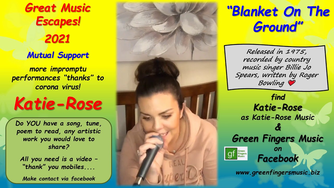 GME's   2021 - Katie-Rose - "Blanket On The Ground"