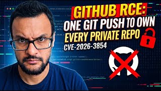 GitHub RCE: One git push to Own Every Private Repo (CVE-2026-3854)