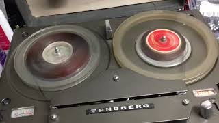 Magnétophone à Bande Tandberg Four Track Série 15, Pour Pièces Ou Réparation