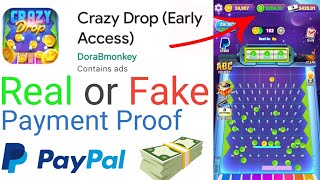 Crazy Drop App Real or Fake Review by Hi Gamer | Crazy Drop App Payment Proof | Crazy Drop Withdraw screenshot 3