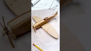 Build of a Wooden Spitfire Airplane