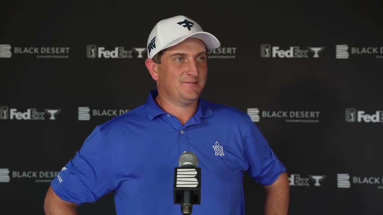 Henrik Norlander Thursday Flash Interview 2024 Black Desert Championship