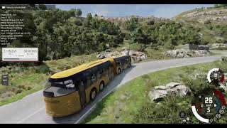 BeamNG drive - Capsule Articulated Bus