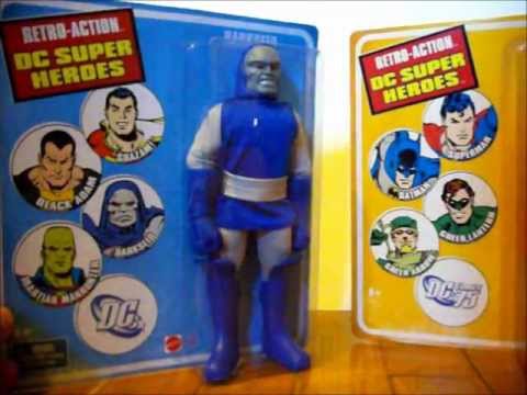 Retro - Action DC Super Heroes Toy Review - YouTube
