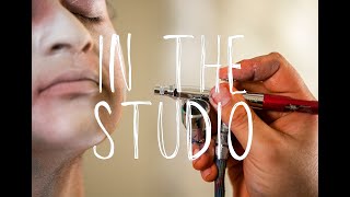 In the studio with makeup artist Jay Quintana