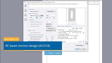 RC beam torsion design (ACI318) v1.0.00