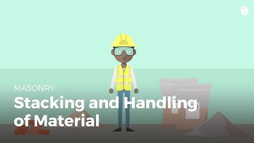 Stacking and Handling of Material | Masonry