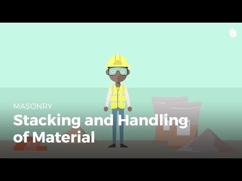 Stacking and Handling of Material | Masonry