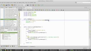 login and signup in java using netbeans swing