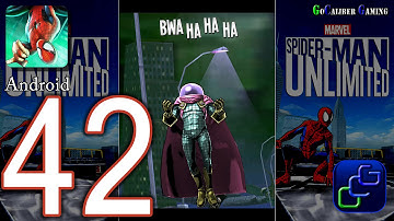 Spider Man Unlimited Android Walkthrough - Part 42 -NEW Issue 6: The Mayhem Of Mysterio