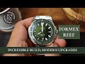 Innovation, Design and Build Quality - Formex Reef Review - Beans & Bezels