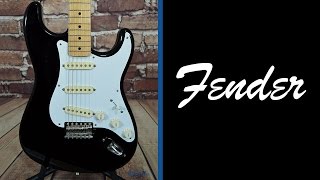 1989-90 Fender Japan '57 Reissue Stratocaster Black - Manchester