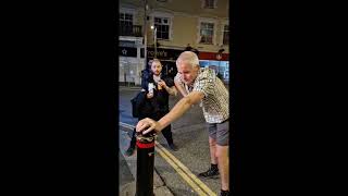 martin amy drunken snooker shot on just rhys' stag-do! ft head trauma/concussion