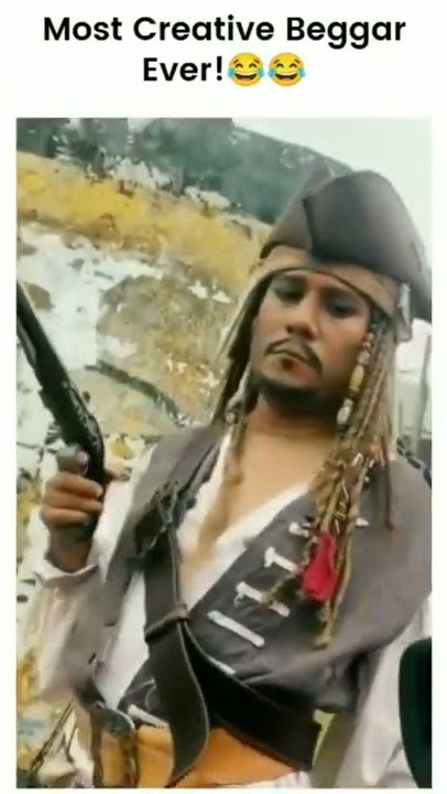 This Beggar is Jack Sparrow's Lookalike 😳😳