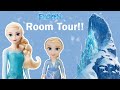 Frozen Room Tour with Elsa Toddler Dolls! | Disney Playtime Fun ❄️