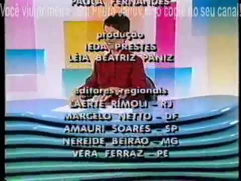 Intervalo Jornal Hoje/Horário Eleitoral Globo/SP (18/08/1998) [4/4]