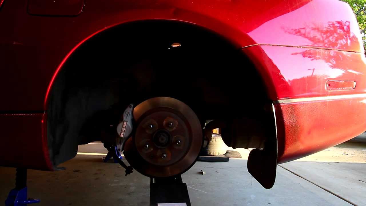 300ZX Z32 Rear Suspension movement YouTube