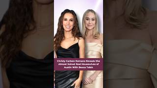 Christy Carlson Romano Reveals She Almost Joined Real Housewives of Austin With Becca Tobin