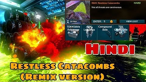 Ark Mobile - Dungeon Restless Catacombs (Remix version) Hindi Me | Hero Gaming YT