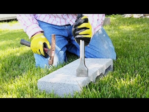 Video: Kun je beton snijden met een beitel?