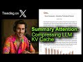 Summary Attention: Compressing LLM KV Cache