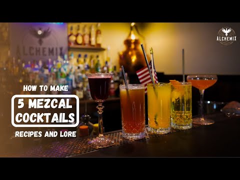 Vidéo: Mezcal Gin Mélange Deux Spiritueux Classiques Dans Un élixir Savoureux