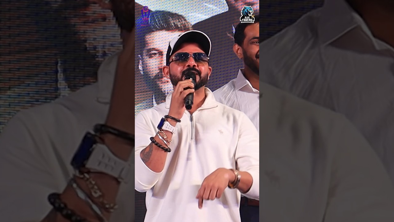 Indian Cricketer, S Sreesanth is the Face of Celebrity Cricketers Fraternity Premier League 2025