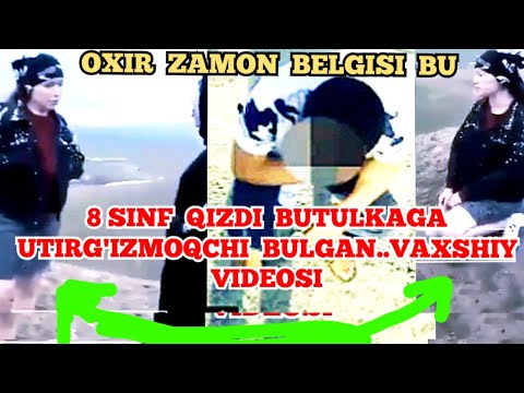 Zapal Uchun 8 Sinf Qizni Butulkaga Utirĝizmoqchi Bulgan Vaxshiyni Videosi Tarqaldi