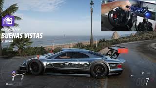 Mercedes CLK GTR AMG - Forza Horizon 5 | Gameplay Logitech G29 screenshot 2