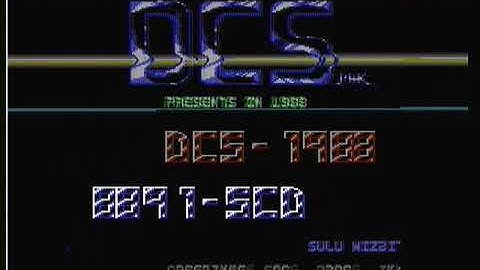 RoboCop FBR DCS Commodore 64 Intro 1988