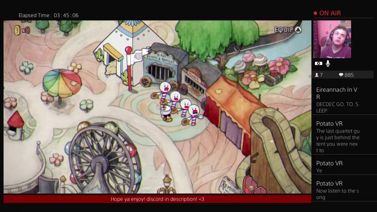 Streaming CupHead! lets start this then...Send Help