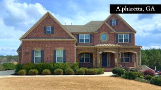 INSIDE- ELEGANT HOME FOR SALE IN ALPHARETTA, GEORGIA- 5 Bedrooms - 5 Bathrooms