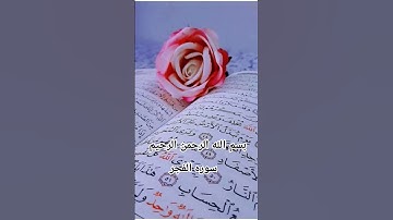 سوره الفجر بصوت جميل ❤️‍🩹🥀#قرأن كريم مع بسام 😓😥