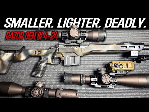 Game Changer? All New Vortex Razor HD Gen 3 4-24x44 Scope Review and Specs!