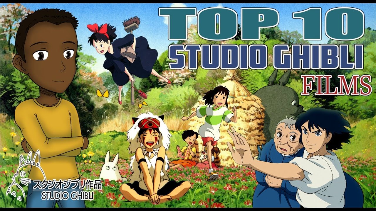 forholdet Jeg tror, ​​jeg er syg Nordamerika BCG's Top 10 Favorite Studio Ghibli Films - YouTube