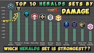 Every Heralds Set Ranked by DAMAGE! - Shadow Fight 3