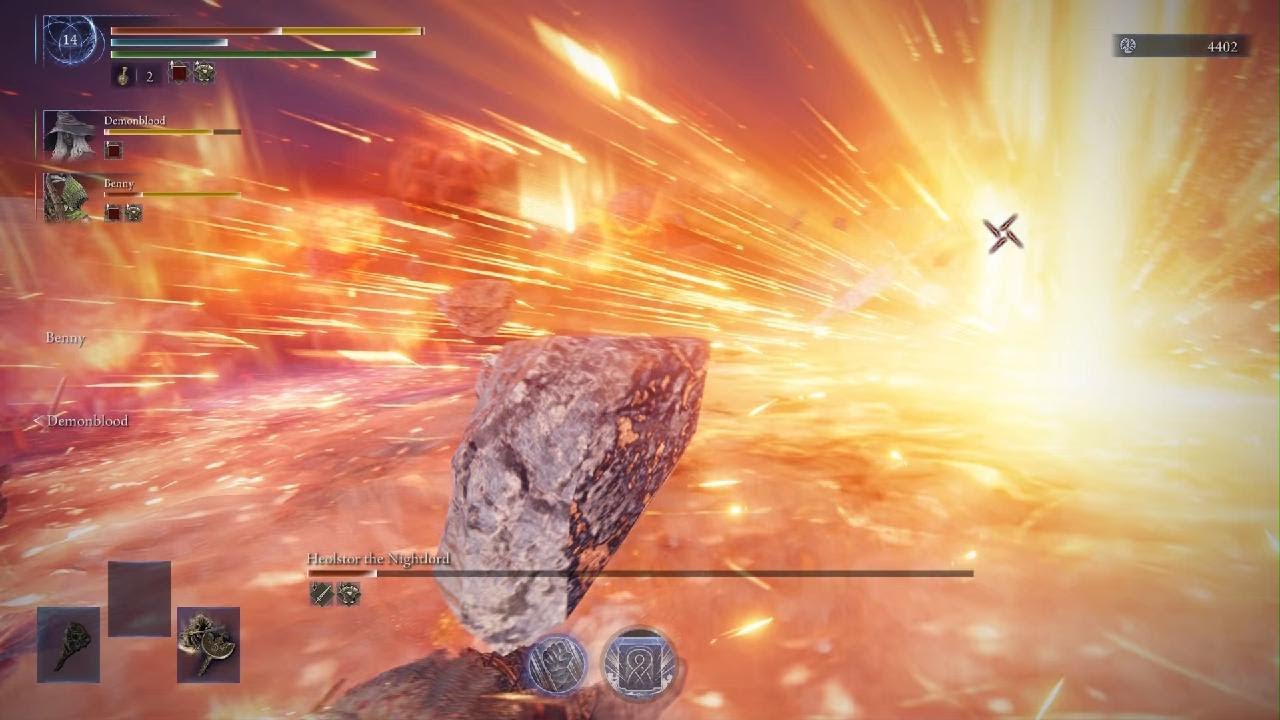 ELDEN RING NIGHTREIGN Fire pot scholar kinda good