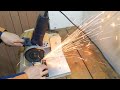 DIY Angle Grinder Stand — Homemade angle grinder support