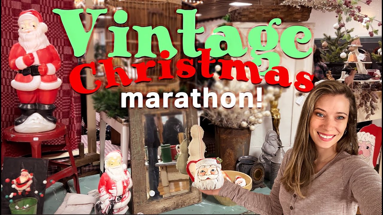 🎄Ultimate Antique & Vintage Christmas Decorations Shopping Marathon: Best Vintage Christmas Ideas!