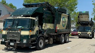 Garbage Truck Compilation- Groot Recycle in Carpentersville